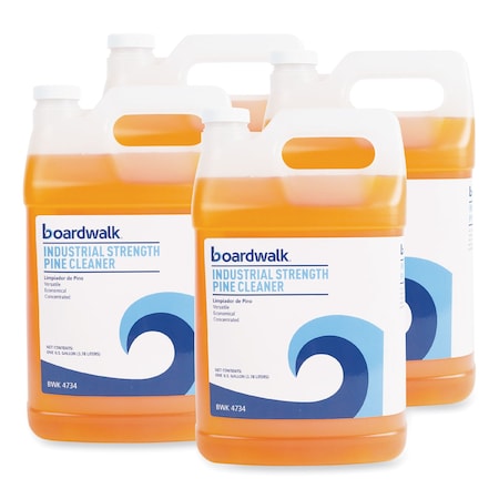 Boardwalk Cleaners & Detergents, Bottle, Pine, 4 PK 597500-41ESSN